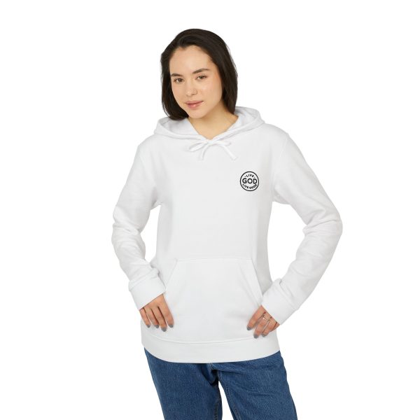 adidas Unisex Fleece Hoodie LIVE GOD LIVE GOOD TM - Image 7