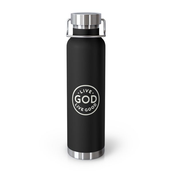 Copper Vacuum Insulated Bottle, 22oz LIVE GOD LIVE GOOD TM