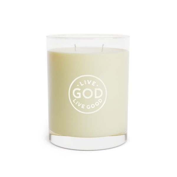 Scented Candle - Full Glass, 11oz LIVE GOD LIVE GOOD TM - Image 8