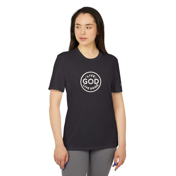 adidas Unisex Sport T-shirt LIVE GOD LIVE GOOD TM - Image 2