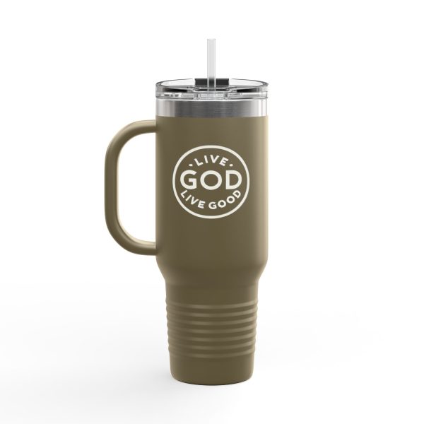 Insulated Travel Mug, 40oz LIVE GOD LIVE GOOD TM - Image 6