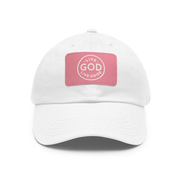 Hat with Leather Patch (Rectangle) LIVE GOD LIVE GOOD TM - Image 33