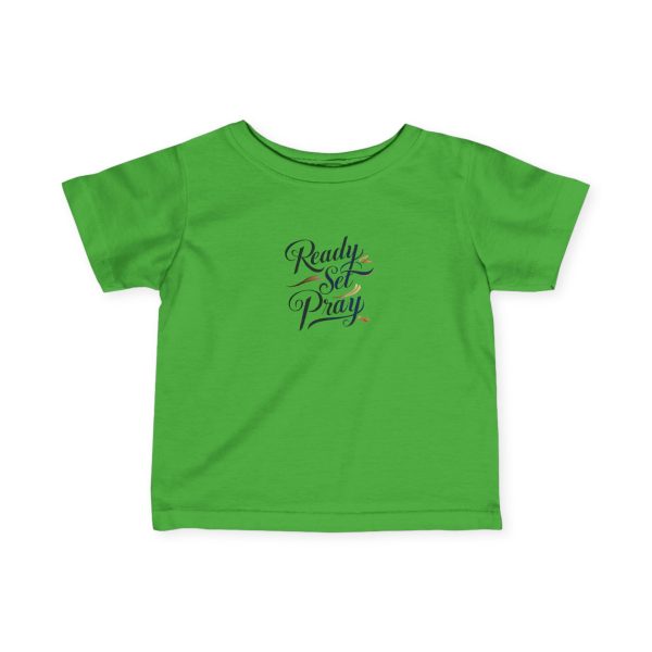 Infant Fine Jersey Tee READY SET PRAY TM - Image 13