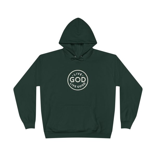 Unisex EcoSmart Pullover Hoodie Sweatshirt LIVE GOD LIVE GOOD TM - Image 16