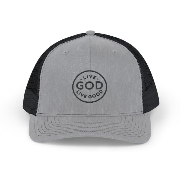 Hat Snapback Trucker Cap LIVE GOD LIVE GOOD TM