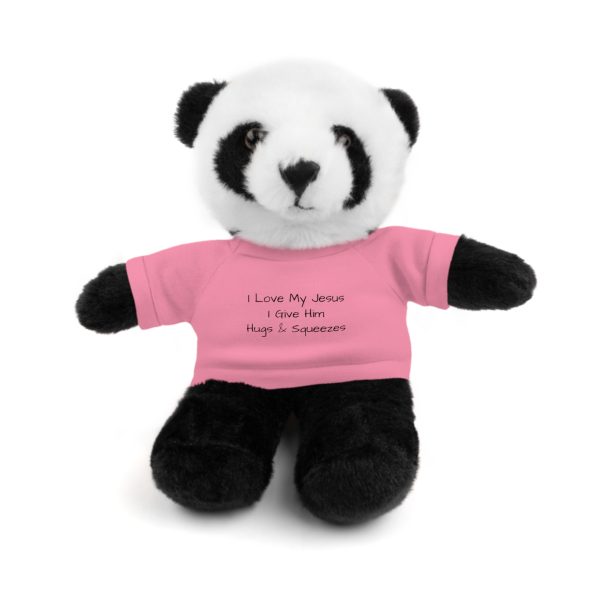 Stuffed Animals with Tee I Love My Jesus I Give Him Hugs & Squeezes TM - Image 67