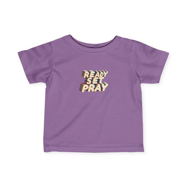 Infant Fine Jersey Tee READY SET PRAY TM