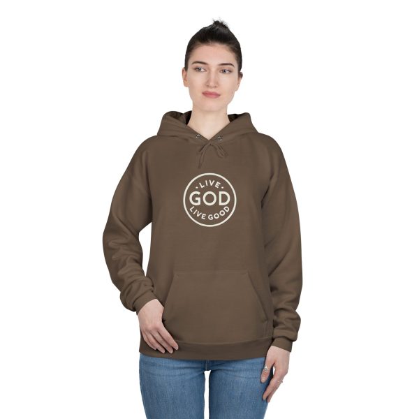 Unisex EcoSmart Pullover Hoodie Sweatshirt LIVE GOD LIVE GOOD TM - Image 11