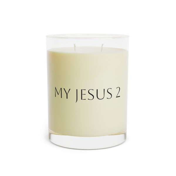 Scented Candle - Full Glass, 11oz My Jesus 2 TM - Image 2