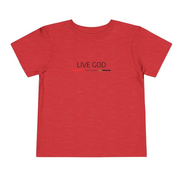 Toddler Short Sleeve Tee LIVE GOD LIVE GOOD TM - Image 37