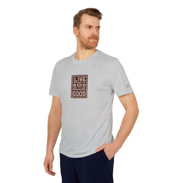 adidas Unisex Sport T-shirt LIVE GOD LIVE GOOD TM - Image 3