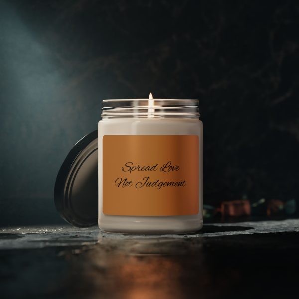 Scented Soy Candle, 9oz Spread Love Not Judgement TM - Image 38