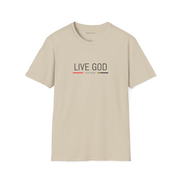 LIVE GOD LIVE GOOD Unisex Softstyle T-Shirt TM - Image 9