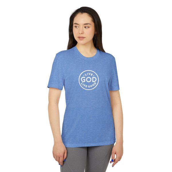 adidas Unisex Sport T-shirt LIVE GOD LIVE GOOD TM - Image 8