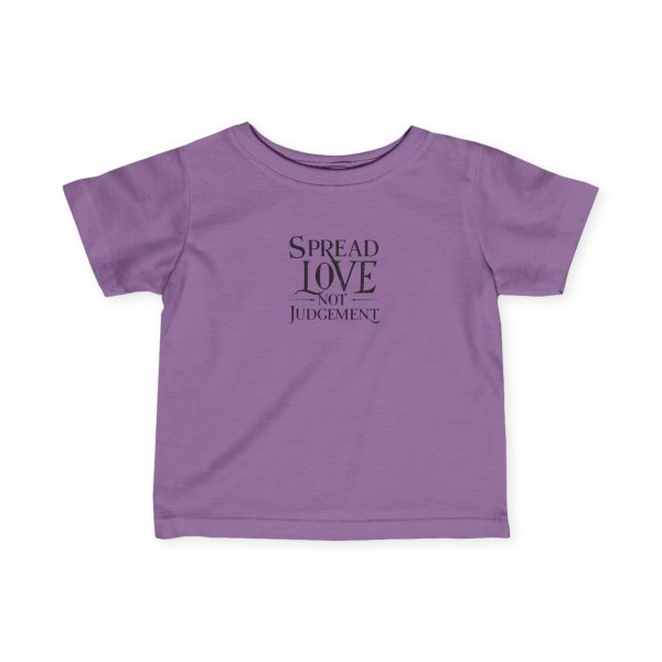 Infant Fine Jersey Tee Spread Love Not Judgement TM - Image 31