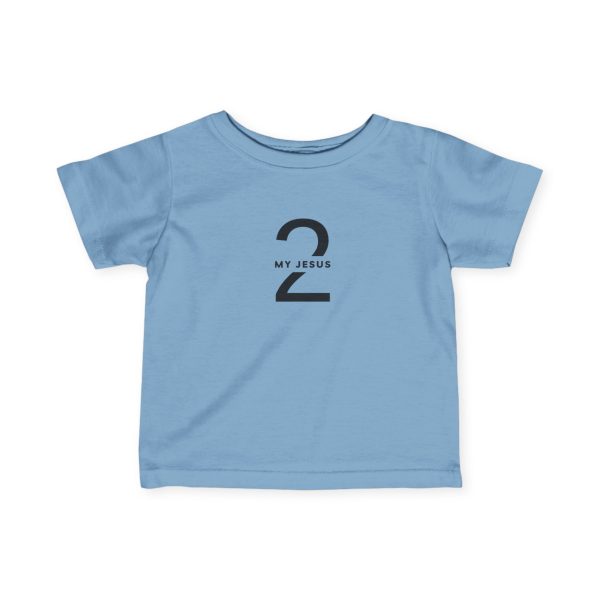 Infant Fine Jersey Tee My Jesus 2 Logo TM - Image 22