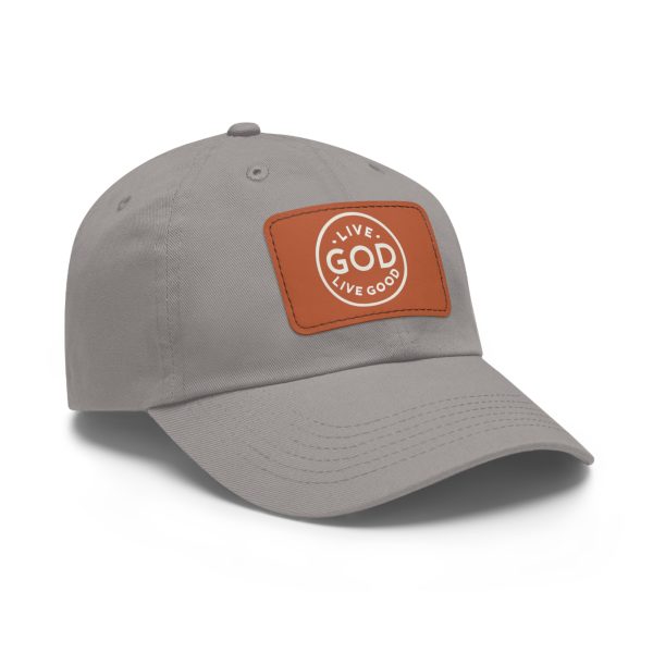 Hat with Leather Patch (Rectangle) LIVE GOD LIVE GOOD TM - Image 26