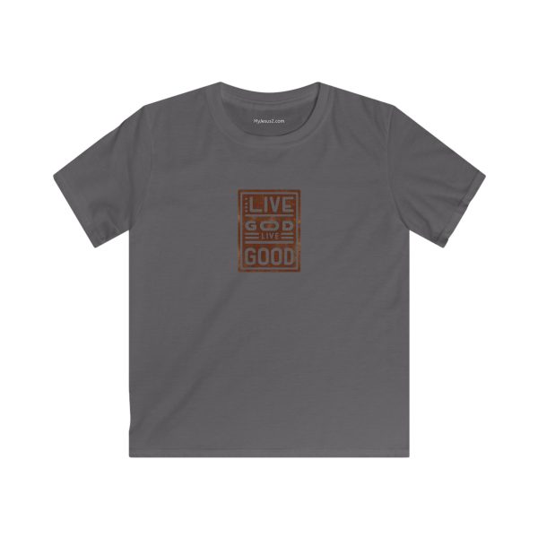 Kids Softstyle Tee LIVE GOD LIVE GOOD TM - Image 13