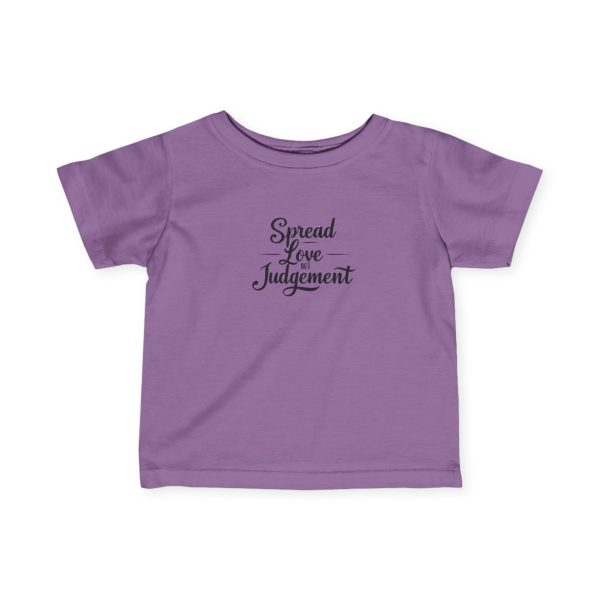 Infant Fine Jersey Tee Spread Love Not Judgement TM - Image 28