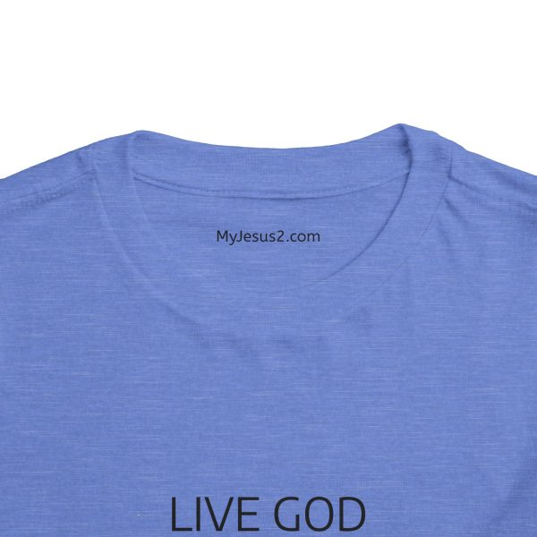 Toddler Short Sleeve Tee LIVE GOD LIVE GOOD TM - Image 28