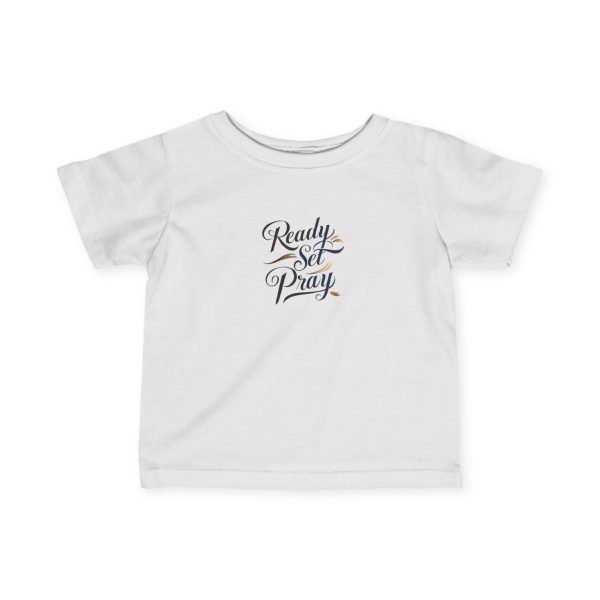 Infant Fine Jersey Tee READY SET PRAY TM - Image 7