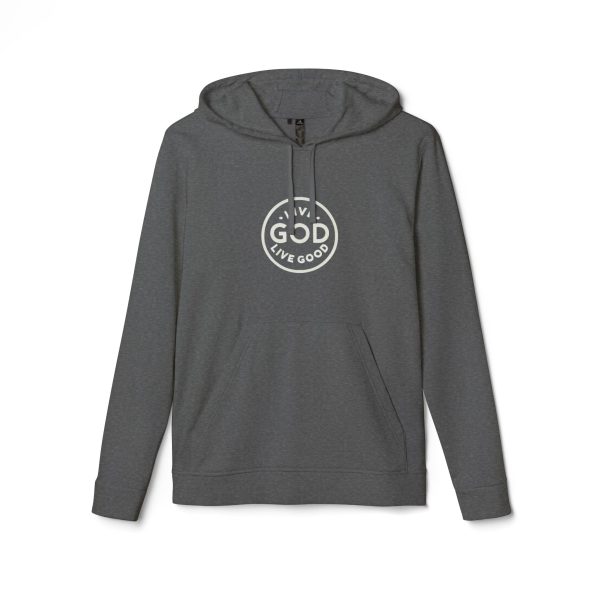 adidas Unisex Fleece Hoodie LIVE GOD LIVE GOOD TM - Image 3