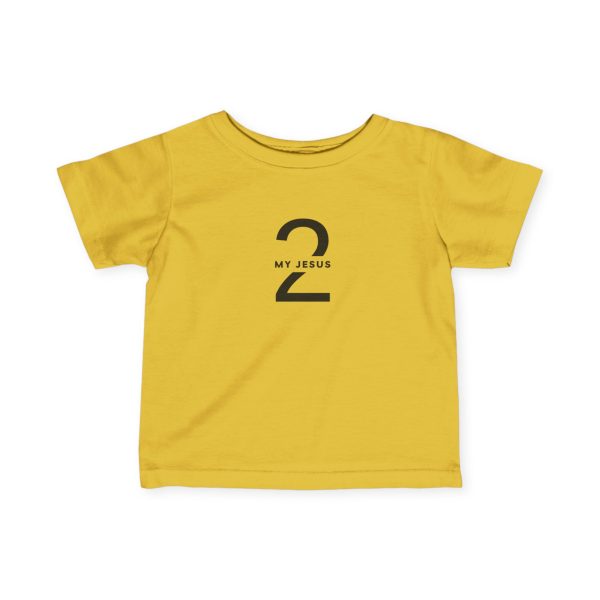 Infant Fine Jersey Tee My Jesus 2 Logo TM - Image 13