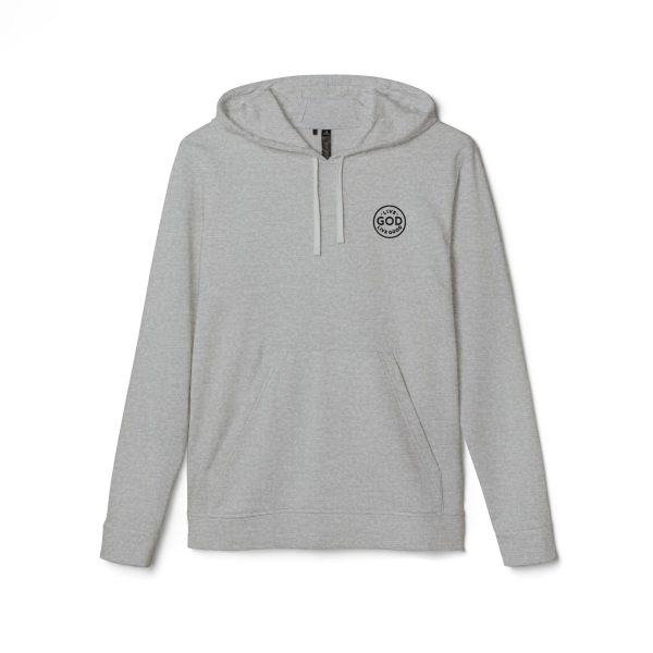 adidas Unisex Fleece Hoodie LIVE GOD LIVE GOOD TM