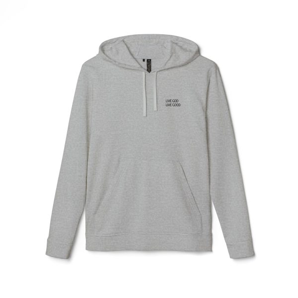 adidas Unisex Fleece Hoodie LIVE GOD LIVE GOOD TM - Image 5