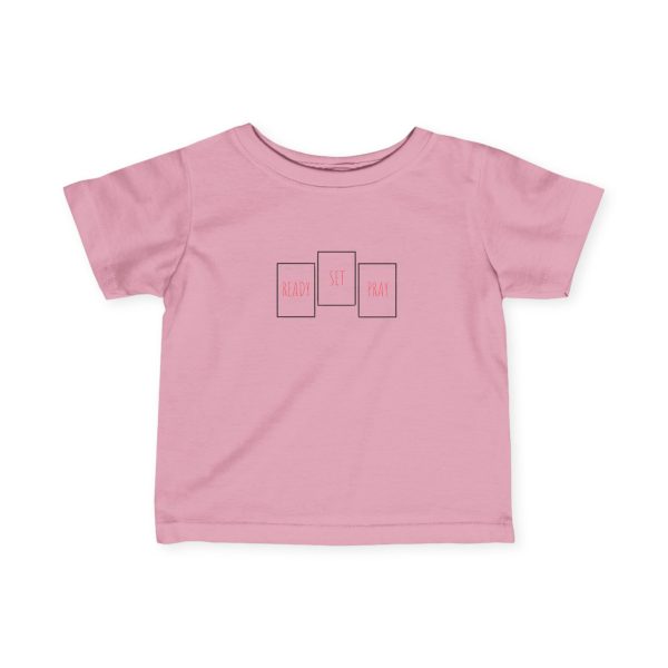 Infant Fine Jersey Tee READY SET PRAY TM - Image 10