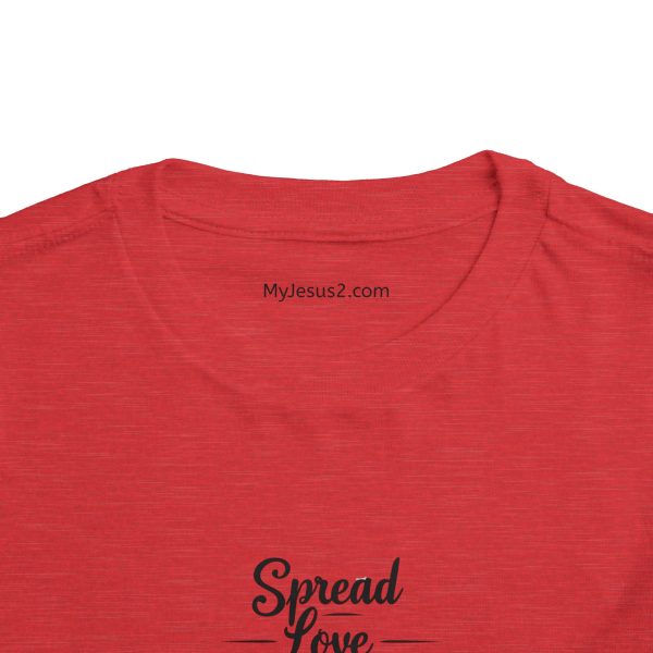 Toddler Short Sleeve Tee Spread Love Not Judgement TM - Image 48