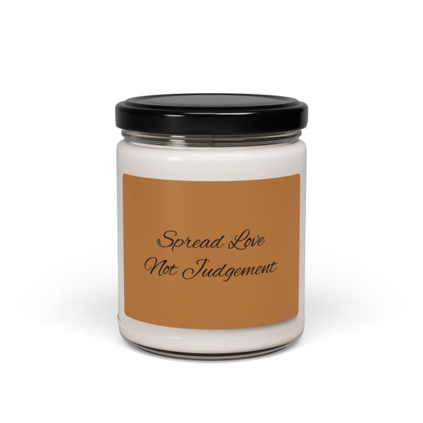 Scented Soy Candle, 9oz Spread Love Not Judgement TM - Image 14