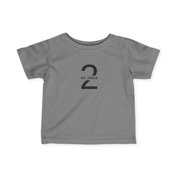 Infant Fine Jersey Tee My Jesus 2 Logo TM