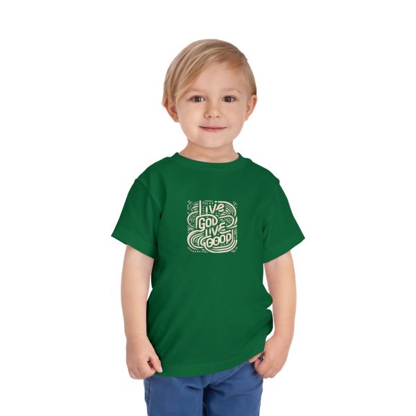 Toddler Short Sleeve Tee LIVE GOD LIVE GOOD TM - Image 19