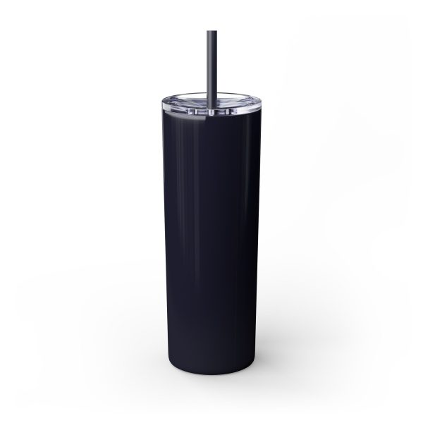 Cup Skinny Tumbler with Straw, 20oz LIVE GOD LIVE GOOD TM - Image 43