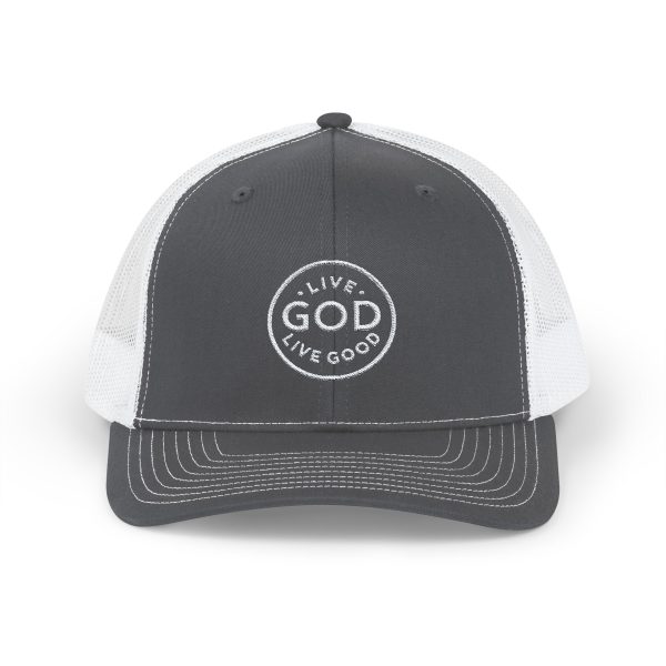 Hat Snapback Trucker Cap LIVE GOD LIVE GOOD TM - Image 3