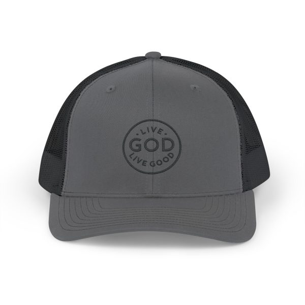 Hat Snapback Trucker Cap LIVE GOD LIVE GOOD TM - Image 4