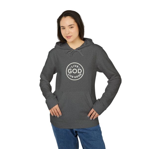 adidas Unisex Fleece Hoodie LIVE GOD LIVE GOOD TM