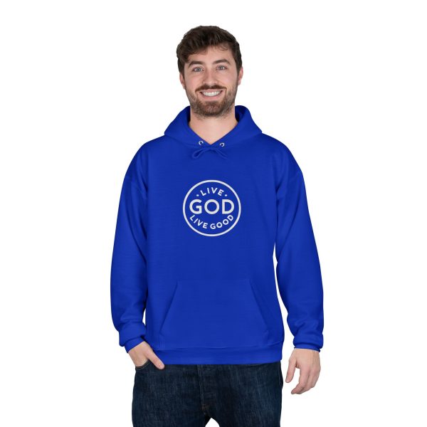 Unisex EcoSmart Pullover Hoodie Sweatshirt LIVE GOD LIVE GOOD TM - Image 21