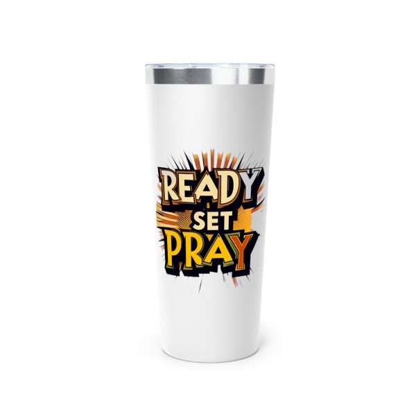 Copper Vacuum Insulated Tumbler, 22oz READY SET PRAY TM - Image 5