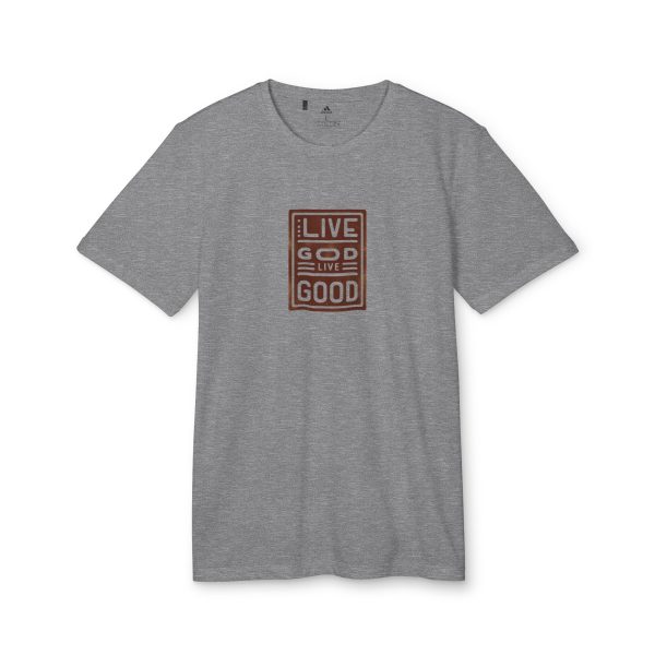 adidas Unisex Sport T-shirt LIVE GOD LIVE GOOD TM - Image 4