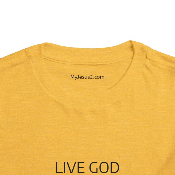 Toddler Short Sleeve Tee LIVE GOD LIVE GOOD TM - Image 20