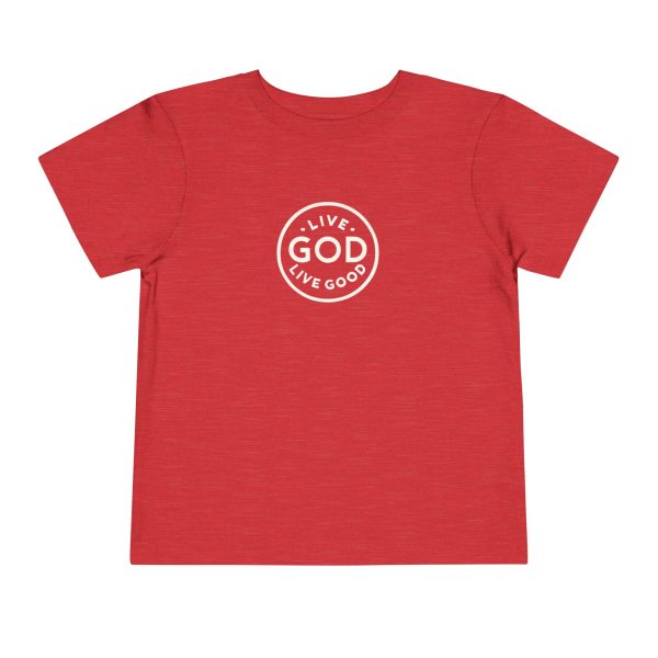 Toddler Short Sleeve Tee LIVE GOD LIVE GOOD TM - Image 45