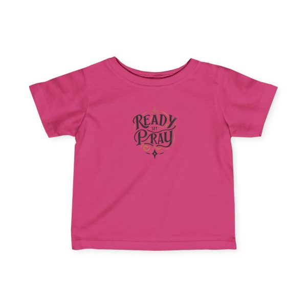 Infant Fine Jersey Tee READY SET PRAY TM - Image 34