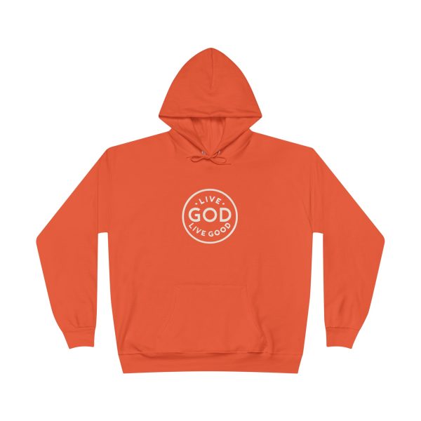 Unisex EcoSmart Pullover Hoodie Sweatshirt LIVE GOD LIVE GOOD TM - Image 7