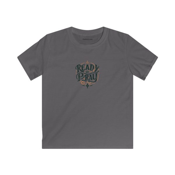 Kids Softstyle Tee READY SET PRAY TM - Image 11