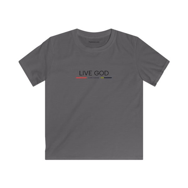 Kids Softstyle Tee LIVE GOD LIVE GOOD TM - Image 11