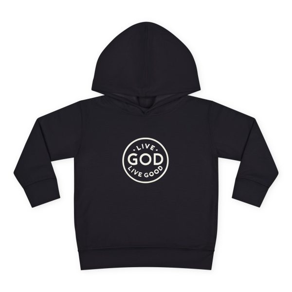 Toddler Pullover Fleece Hoodie LIVE GOD LIVE GOOD TM - Image 19