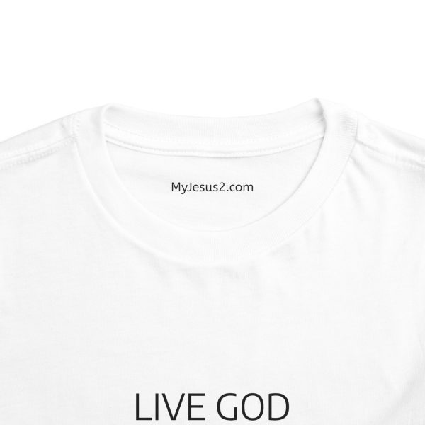 Toddler Short Sleeve Tee LIVE GOD LIVE GOOD TM - Image 8