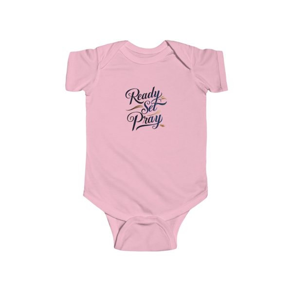 Infant Fine Jersey Bodysuit READY SET PRAY TM - Image 9